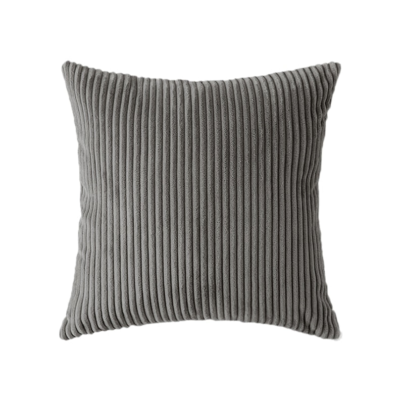 Cushion Covers Super-Soft Striped Velvet Corduroy Home Decorative Pillow Cover For Sofa 45x45cm Decorative Pillow Case
