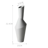Ceramic Geometric Abstract Craft Vase for Living Room