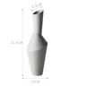 Ceramic Geometric Abstract Craft Vase for Living Room
