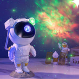 Feblilac Cute Astronaut Starry Nebulous Night LED Light Projection Christmas Gift