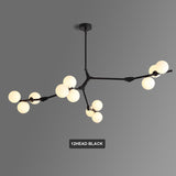 Glass Orb Branch Chandelier