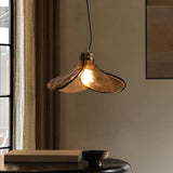Handmade Glass Clover Pendant Lamp