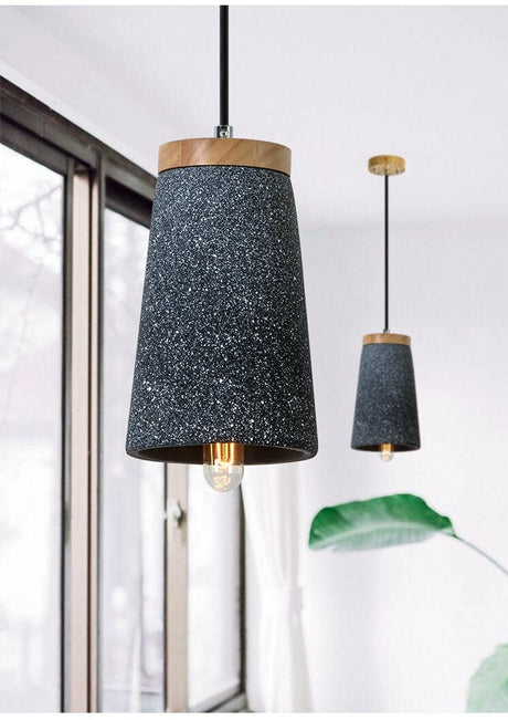 Coburg Wood Concrete Pendant Light