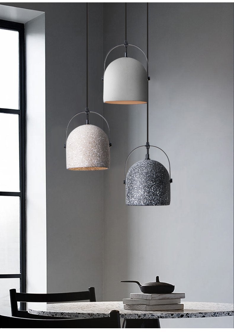 Visby Concrete Pendant Light