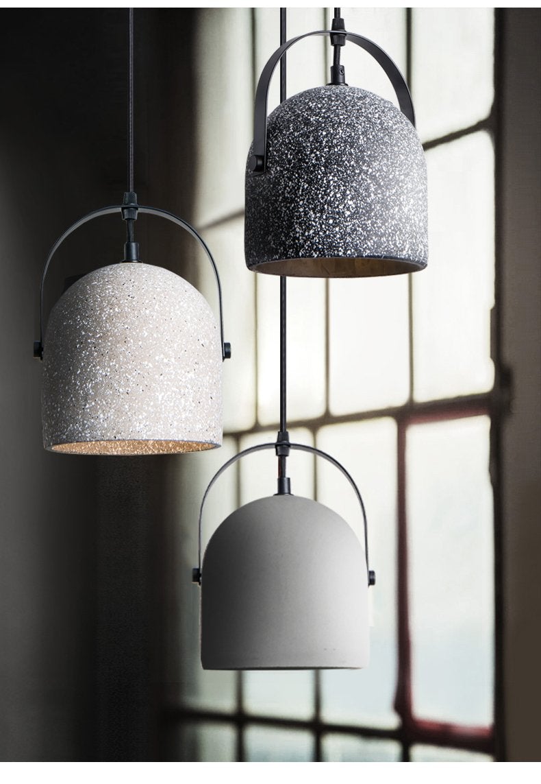 Visby Concrete Pendant Light