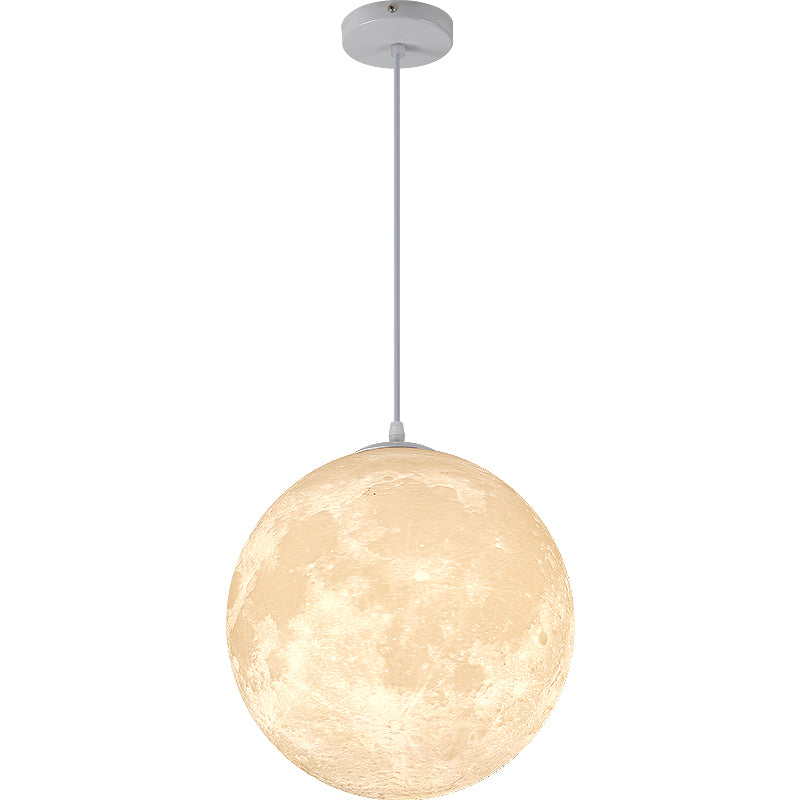 3D Printing Moon Pendant Light 