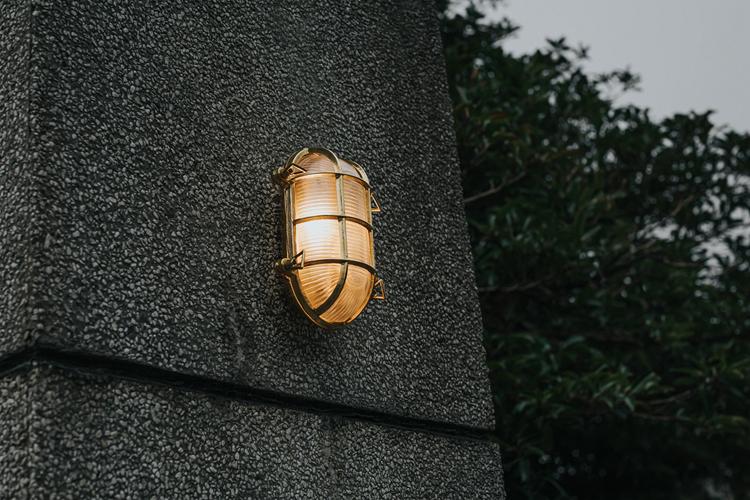 Nautilus Oval Outdoor and Bathroom Wall Light