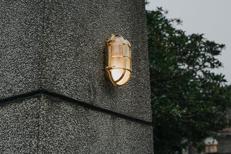 Nautilus Oval Outdoor and Bathroom Wall Light