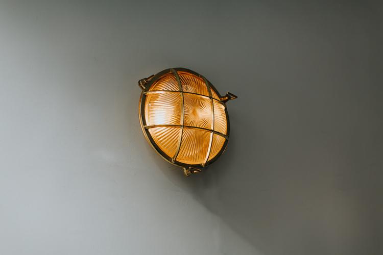 Nautilus Round Outdoor and Bathroom Wall Light