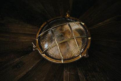 Nautilus Round Outdoor and Bathroom Wall Light