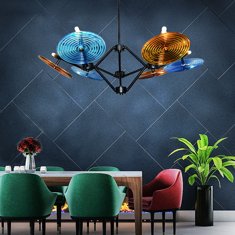 Colorful Rotary Pendant Lamp