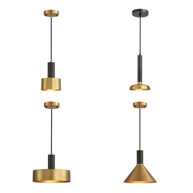 Brass Cone Nordic Pendant