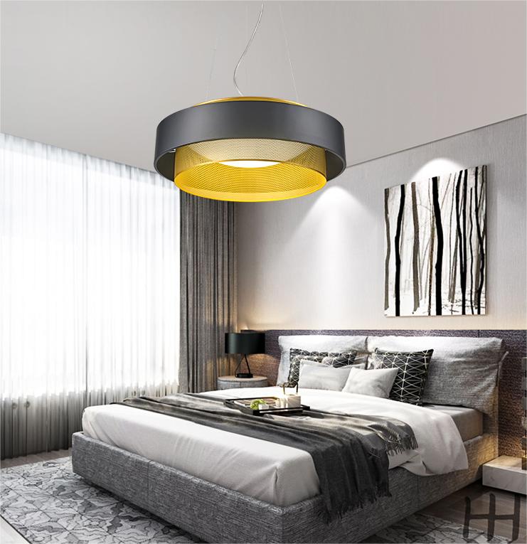 Double Layer Round Pendant Lamp