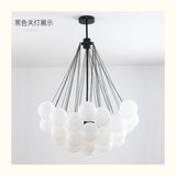 Cloud Glass Chandelier for kitchen table