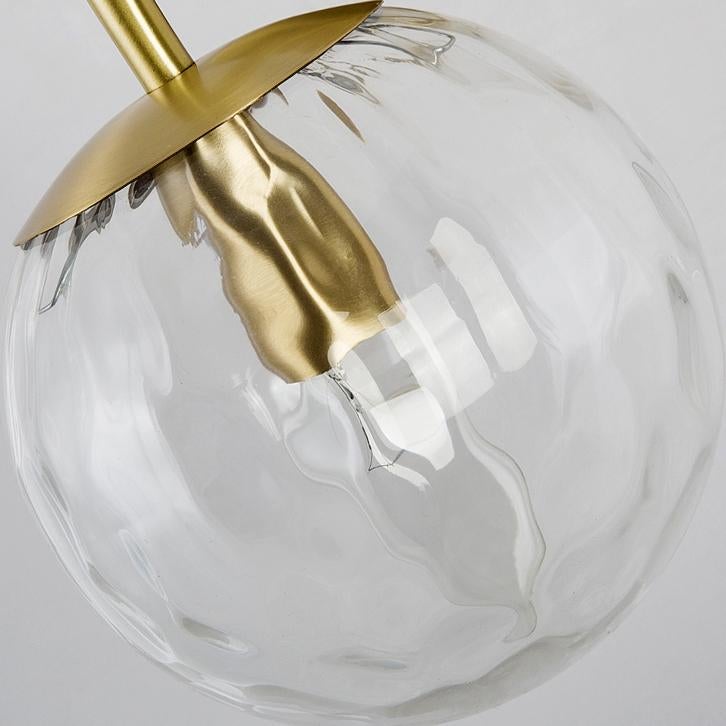 Pomelo Art Deco Glass Ball Wall Light