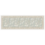 Feblilac Flower PVC Leather Kitchen Mat
