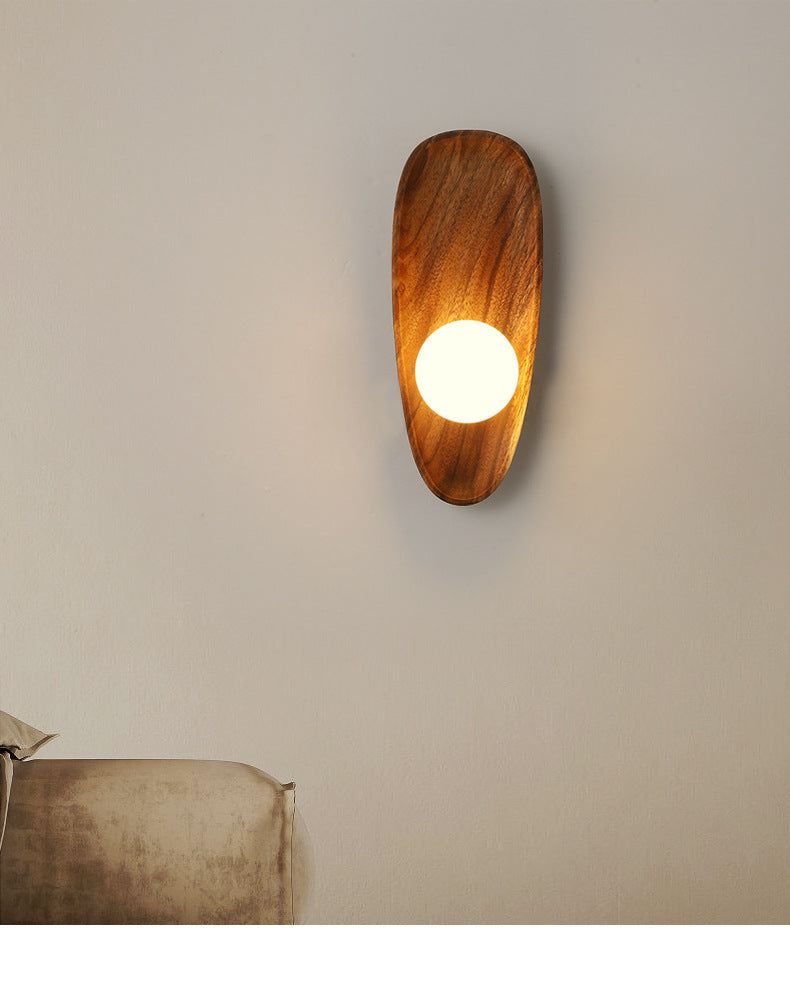 Black Walnut Wall Lamp