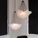 Cloud Glass Chandelier for kitchen table