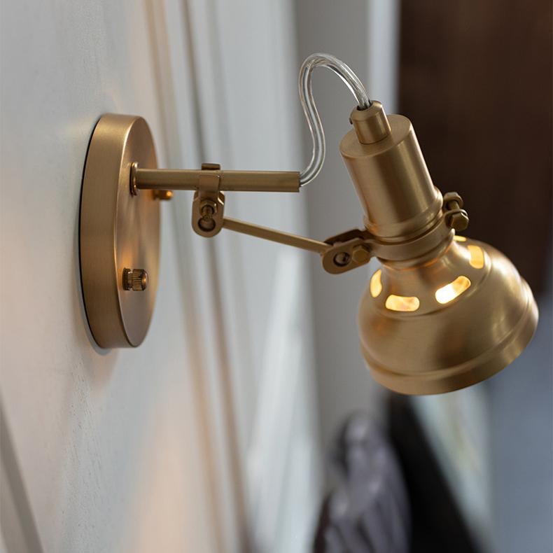 Mill House Brass Wall Light