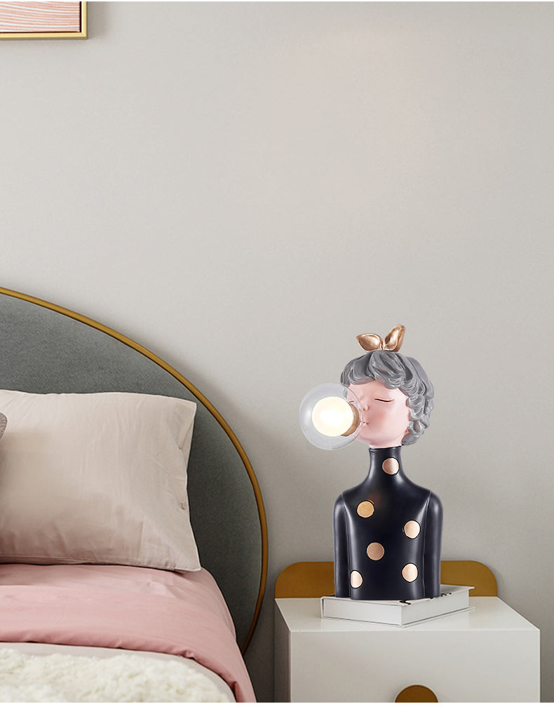 Bubble Girl Decorative Table Lamp