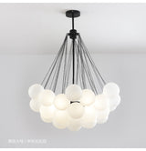 Cloud Glass Chandelier for kitchen table