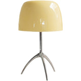 Classic Glass Tripod Bedside Table Lamp