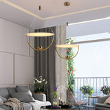 Float Geometric LED Chandelier