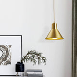 Brass Cone Nordic Pendant