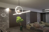 Circle Linear LED Pendant