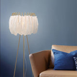 Feather Table Lamp & Floor Lamp