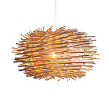 Bamboo Nest 1-Light Chandelier