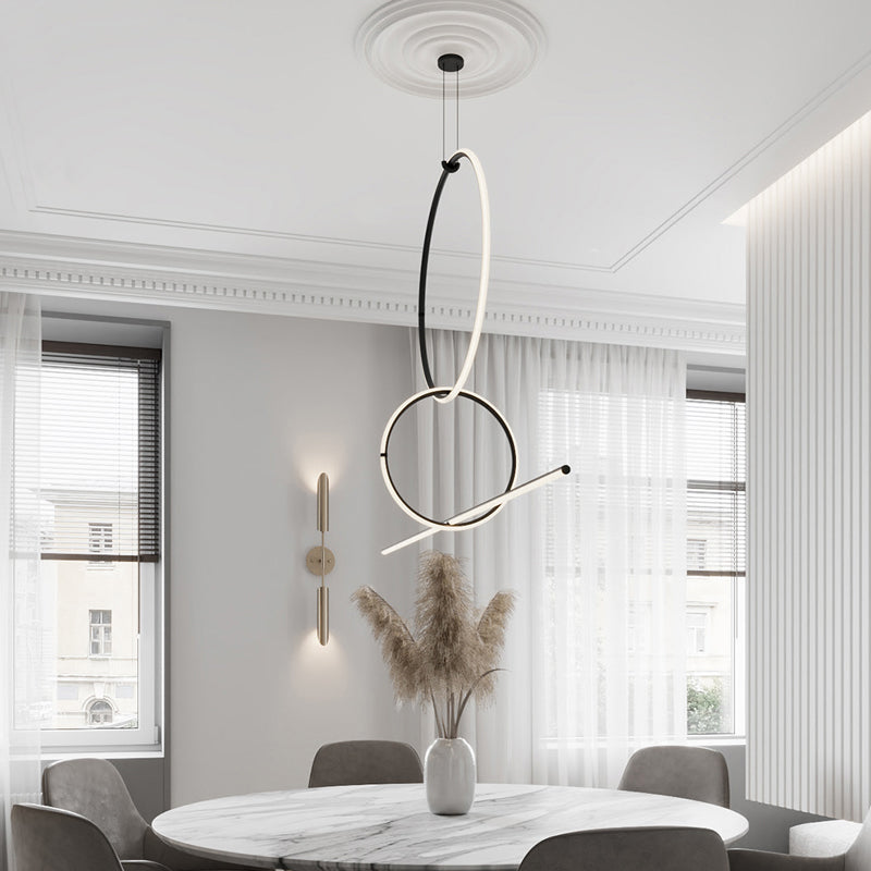 Circle Linear LED Pendant