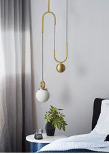 Creative Glass Ball Pendant Light