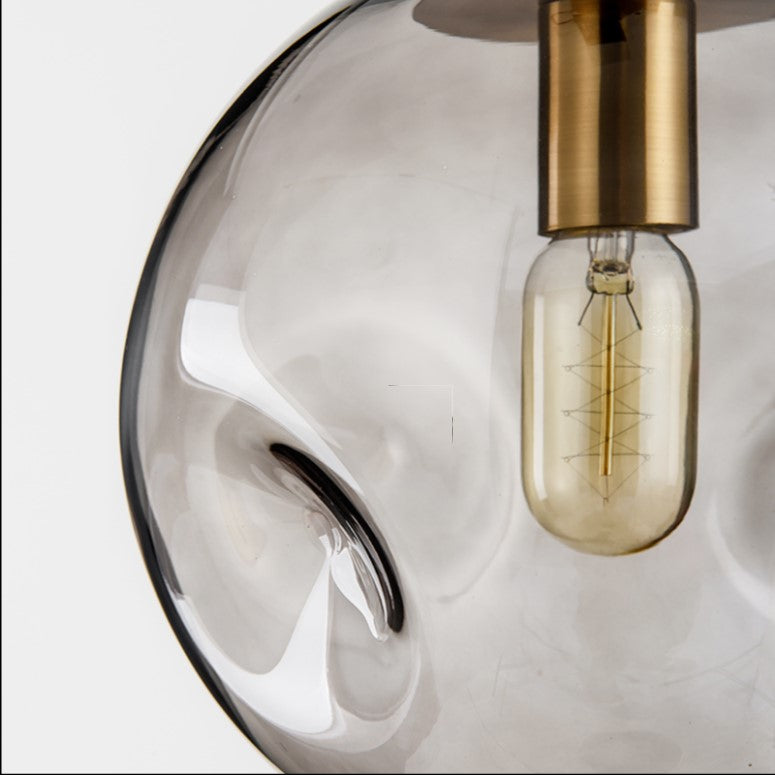 Convex Glass Bolle Pendant light