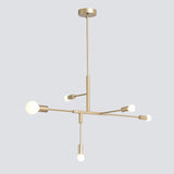 Cliff Brass chandelier 5Lights