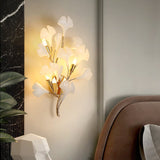 Ginkgo Leaf Branch Wall Lamp