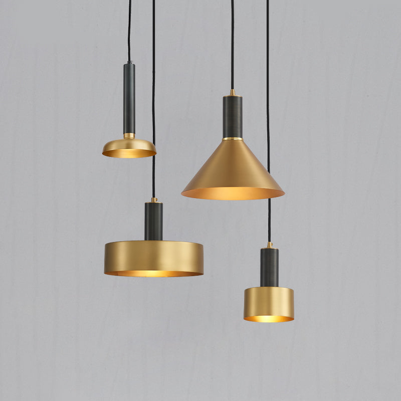 Brass Cone Nordic Pendant