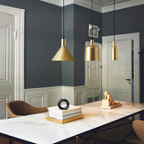 Brass Cone Nordic Pendant