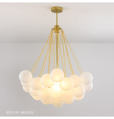 Cloud Glass Chandelier for kitchen table