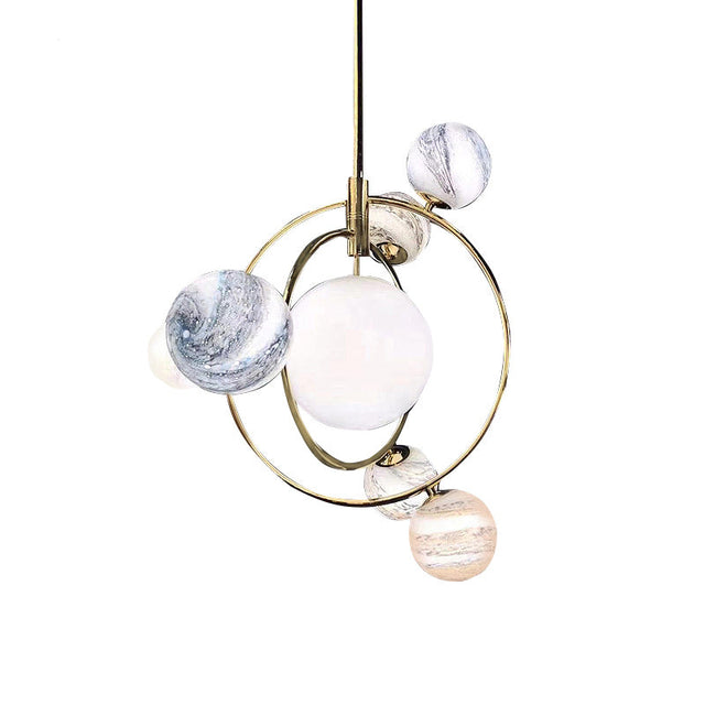 Novel Plant Glass chandelier