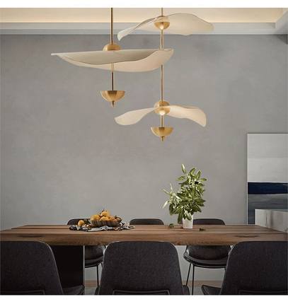 Double Biscuit Suspension Pendant Light