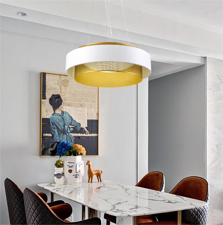 Double Layer Round Pendant Lamp