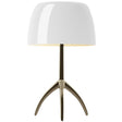 Classic Glass Tripod Bedside Table Lamp