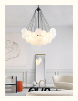 Cloud Glass Chandelier for kitchen table