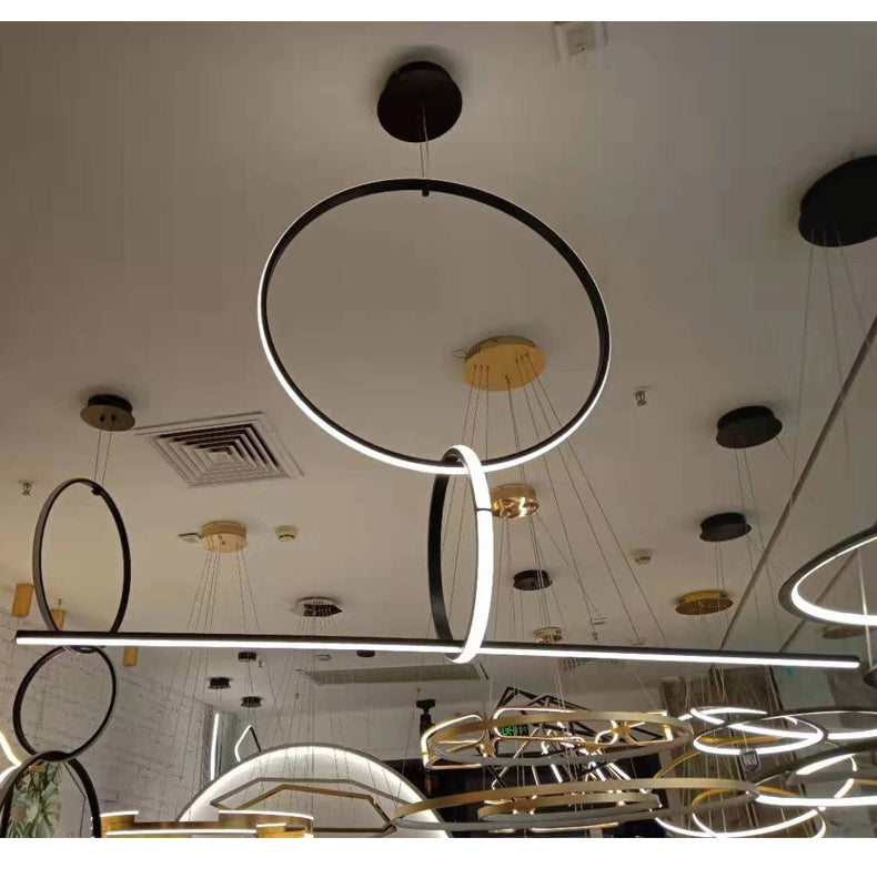 Circle Linear LED Pendant