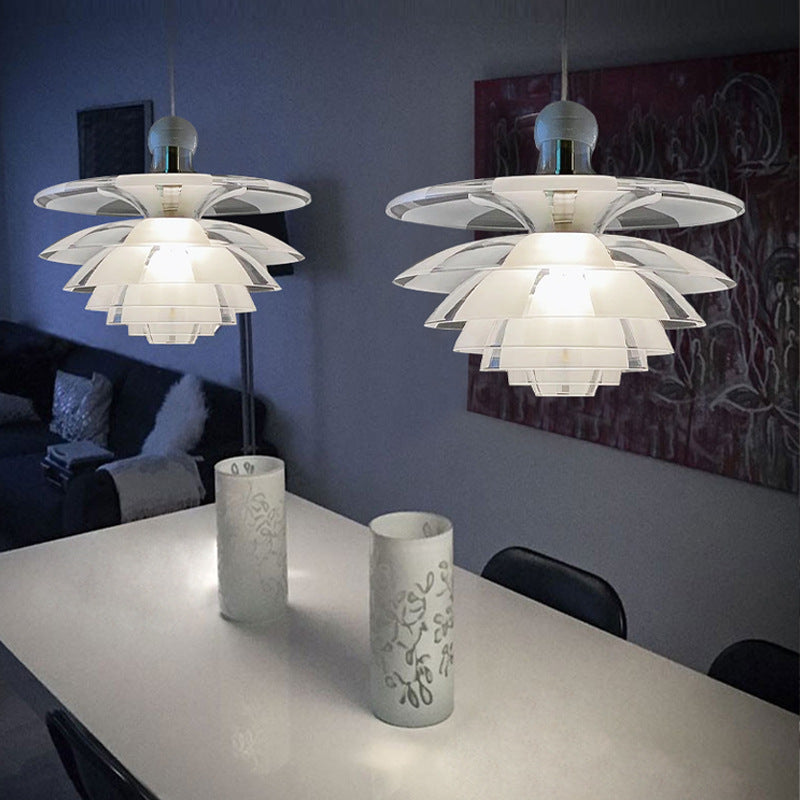 Crystal Echinacea Pendant Lamp