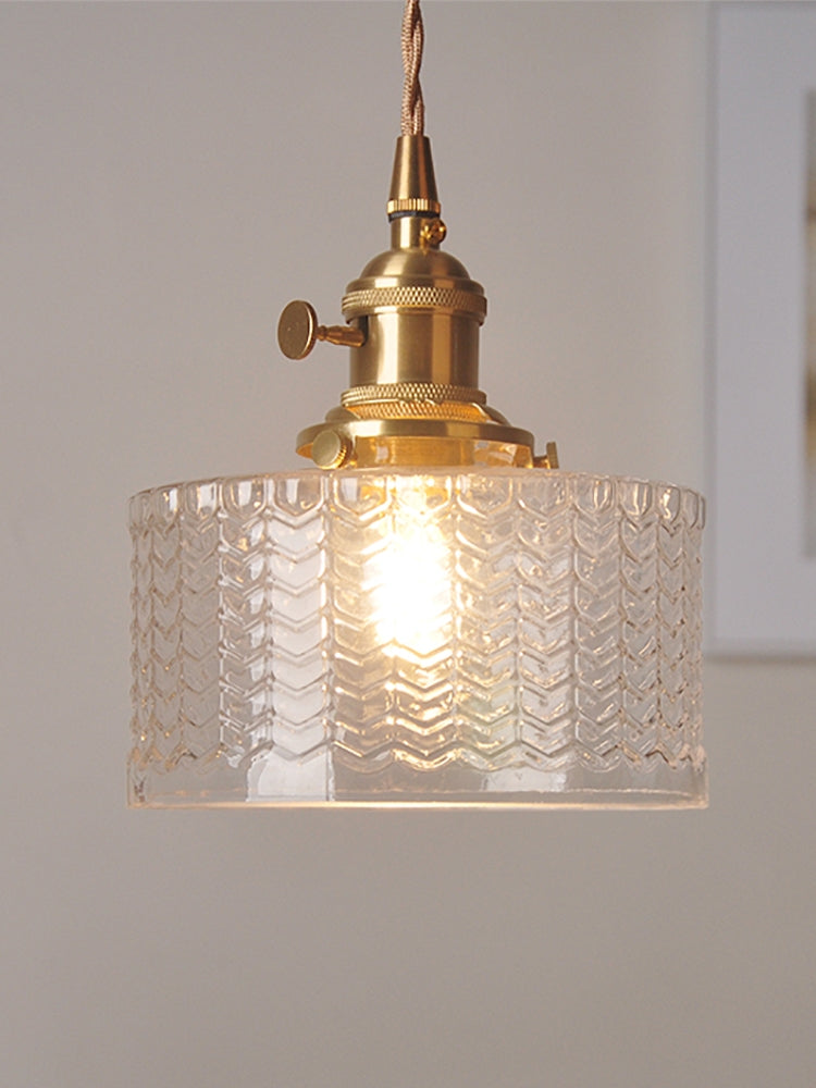 Matilda Glass Mid Century Pendant Light – Feblilac Store