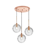 Glass Bolle Sola pendant light