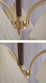 Ballet Pleated Chandelier light