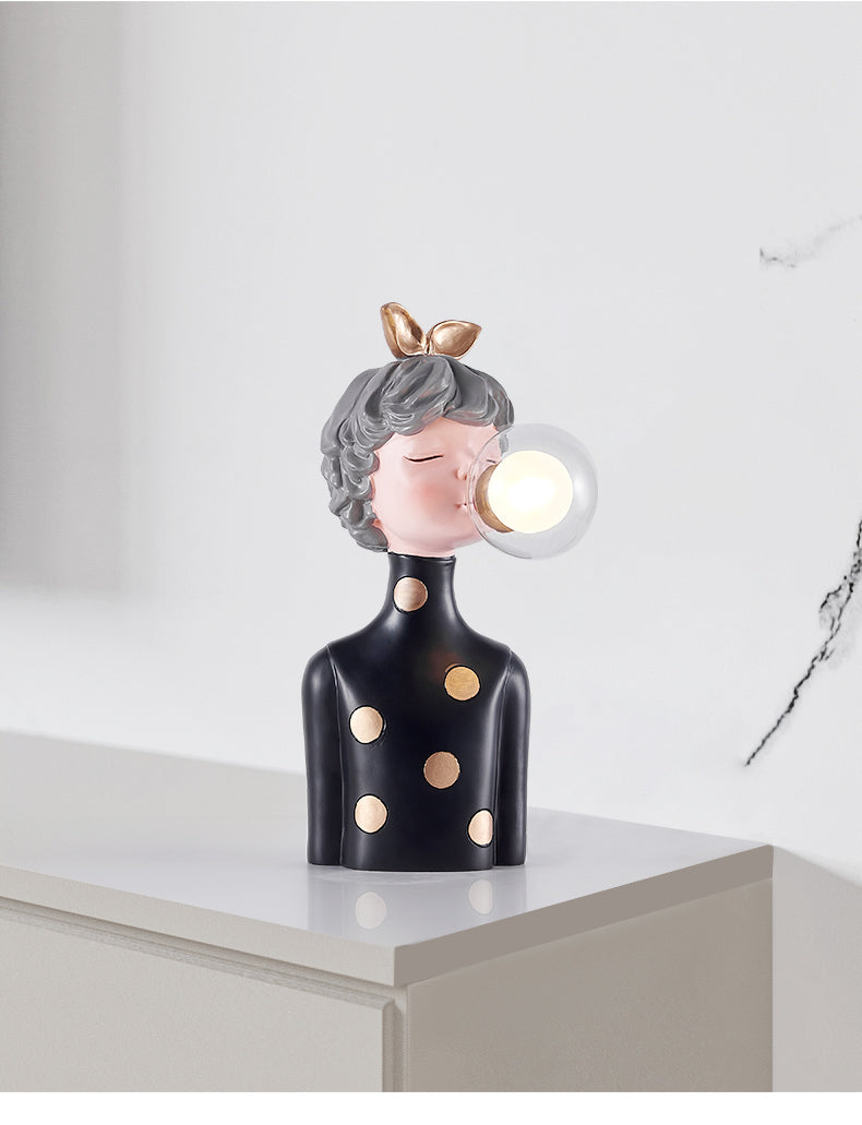 Bubble Girl Decorative Table Lamp